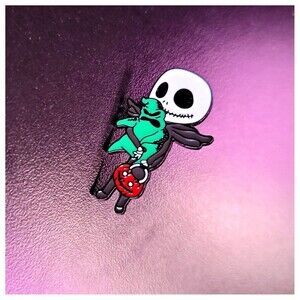 Jack Skellington oogie boogie man enamel pin nightmare before christmas‎